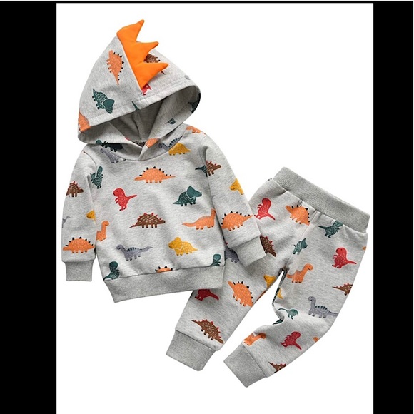 Infant Boys 2pc Animal Print Outfit Set...New - Picture 1 of 5